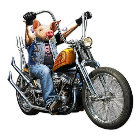 Past Time Signs LGB007 Larry Grossman Goin Hog Wild Plasma Metal Sign - 20 x 19 in.
Past Time Signs LGB007 Larry Grossman Goin Hog Wild Plasma Metal Sign - 20 x 19 in.