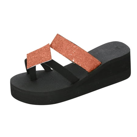Womens Slippers Platform Heel Sandals Summer Women Pinch Toe Sandals Roman Shoes Open Toe Casual Sandals
Womens Slippers Platform Heel Sandals Summer Women Pinch Toe Sandals Roman Shoes Open Toe Casual Sandals