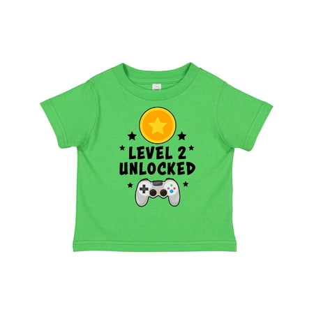 Inktastic Birthday Level 2 Unlocked with Coin and Stars Gift Toddler Boy or Toddler Girl T-Shirt
Inktastic Birthday Level 2 Unlocked with Coin and Stars Gift Toddler Boy or Toddler Girl T-Shirt