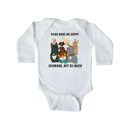 Inktastic Dogs Make Me Happy Hoomans Not So Much Gift Baby Boy or Baby Girl Long Sleeve Bodysuit
Inktastic Dogs Make Me Happy Hoomans Not So Much Gift Baby Boy or Baby Girl Long Sleeve Bodysuit
