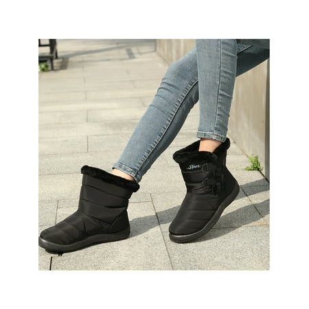 Wazshop Womens Winter Snow Boots Mid Calf Outdoor Waterproof Warm Boots Size 4.5-11
Wazshop Womens Winter Snow Boots Mid Calf Outdoor Waterproof Warm Boots Size 4.5-11