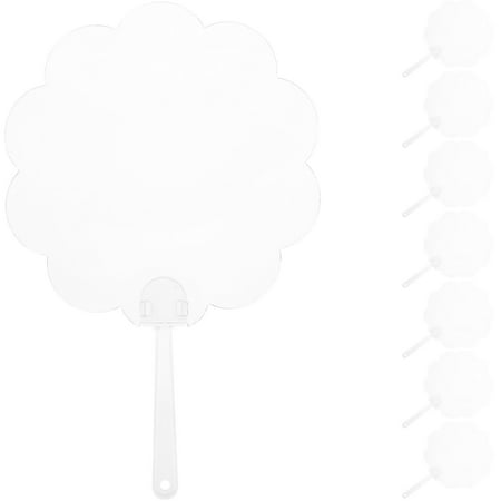 HOMEMAXS 8Pcs Blank Fans DIY Painting Fans Transparent DIY Fans Kids Blank Painting Fans PVC Graffiti Fans
HOMEMAXS 8Pcs Blank Fans DIY Painting Fans Transparent DIY Fans Kids Blank Painting Fans PVC Graffiti Fans