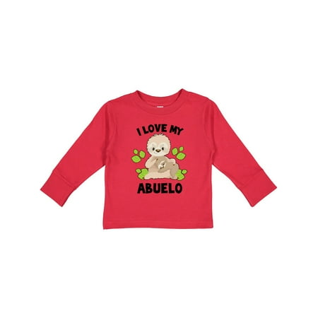 Inktastic Cute Sloth I Love My Abuelo with Green Leaves Gift Toddler Boy or Toddler Girl Long Sleeve T-Shirt
Inktastic Cute Sloth I Love My Abuelo with Green Leaves Gift Toddler Boy or Toddler Girl Long Sleeve T-Shirt