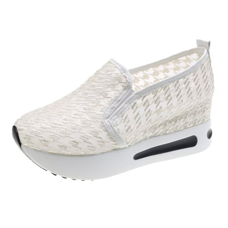 Casual Shoes for Women Women Hollow Platform Casual Shoes Solid Color Breathable Wedge Espadrilles Shoes for Women Pu 40
Casual Shoes for Women Women Hollow Platform Casual Shoes Solid Color Breathable Wedge Espadrilles Shoes for Women Pu 40