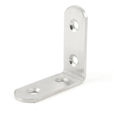 Unique Bargains 50mm x 50mm Metal 90 Degree Corner Brace Right Angle Bracket