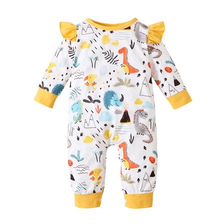 WISWELL Newborn Infant Baby Boy Girl Cartoon Dinosaur Romper Bodysuit One Piece Jumpsuit Outfits Clothes 18-24 Months
WISWELL Newborn Infant Baby Boy Girl Cartoon Dinosaur Romper Bodysuit One Piece Jumpsuit Outfits Clothes 18-24 Months