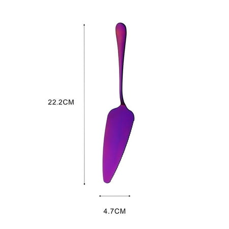 Colorful Stainless Steel Serrated Edge Ca Server Blade Cutter Pie Pizza Shovel Ca Spatula Baking Tool 1piece
Colorful Stainless Steel Serrated Edge Ca Server Blade Cutter Pie Pizza Shovel Ca Spatula Baking Tool 1piece