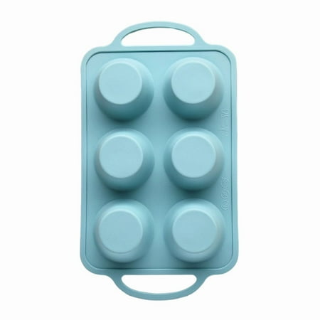 HLONK 6 Grid Silicone Muffin Cupcake Baking Mold Non Stick Microwave Mold Tray Nordic Grey
HLONK 6 Grid Silicone Muffin Cupcake Baking Mold Non Stick Microwave Mold Tray Nordic Grey