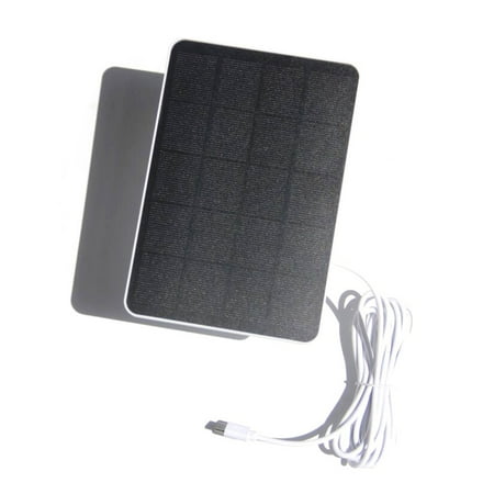 Camera Solar Panel Charger | Solar Panel For Security Camera | 5V 4W Waterproof Solar Charger With 3M Charging Cable IP65 Weatherproof No Camera
Camera Solar Panel Charger | Solar Panel For Security Camera | 5V 4W Waterproof Solar Charger With 3M Charging Cable IP65 Weatherproof No Camera