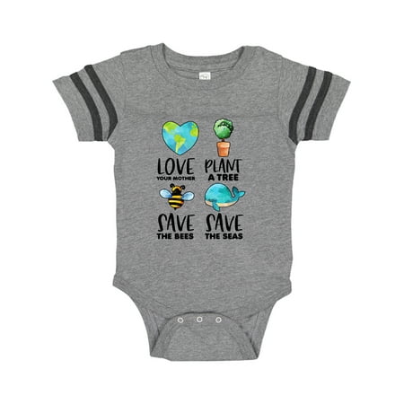Inktastic Earth Day Plant a Tree Save the Bees Save the Seas Love Your Mother Earth Gift Baby Boy or Baby Girl Bodysuit
Inktastic Earth Day Plant a Tree Save the Bees Save the Seas Love Your Mother Earth Gift Baby Boy or Baby Girl Bodysuit