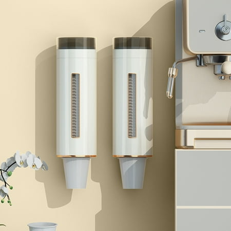 Ludlz Paper Cup Organizer Waterproof Large Capacity Punch Free Non-deforming Convenient Smooth Extraction PET Paper Cup Rack with Lid Office Supplies 
Ludlz Paper Cup Organizer Waterproof Large Capacity Punch Free Non-deforming Convenient Smooth Extraction PET Paper Cup Rack with Lid Office Supplies