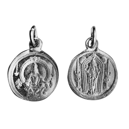 Ayyappan Pendant with Kuruvayurapar on Reverse (Two Sided Pendant) 
Ayyappan Pendant with Kuruvayurapar on Reverse (Two Sided Pendant)