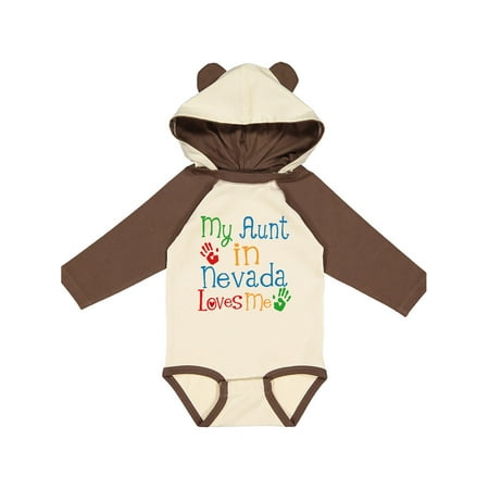 Inktastic My Aunt in Nevada Loves Me Gift Baby Boy or Baby Girl Long Sleeve Bodysuit
Inktastic My Aunt in Nevada Loves Me Gift Baby Boy or Baby Girl Long Sleeve Bodysuit