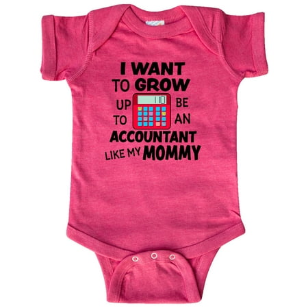 Inktastic I Want to Grow Up to Be an Accountant Like My Mommy Gift Baby Boy or Baby Girl Bodysuit
Inktastic I Want to Grow Up to Be an Accountant Like My Mommy Gift Baby Boy or Baby Girl Bodysuit