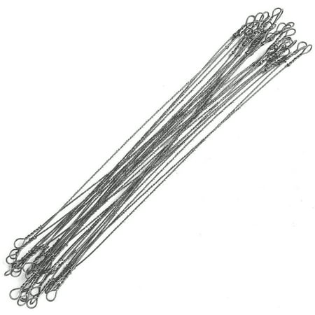 wrea 100pcs 30cm Cutting Sharp Wire Saw Cutter Wire Saw Hard Saw Firm Hacksaw