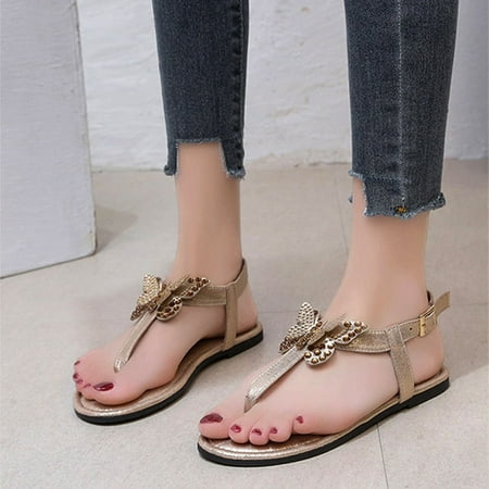Lydiaunistar New Slim Ribbon Rhinestone Flat Shoes with Toe Clips and Sandals for External Wear Gold 6.5()
Lydiaunistar New Slim Ribbon Rhinestone Flat Shoes with Toe Clips and Sandals for External Wear Gold 6.5()