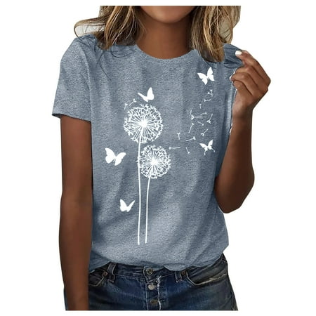 kakina CMSX Tunic Shirts for Women 3/4 Sleeve Fashion Summer Print Ordinary Short Sleeve Round Neck T-shirt Top Work Blouses Winter Gray XXL
kakina CMSX Tunic Shirts for Women 3/4 Sleeve Fashion Summer Print Ordinary Short Sleeve Round Neck T-shirt Top Work Blouses Winter Gray XXL