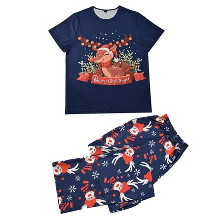 NEGJ Christmas Plaid Printed Loungewear Christmas Family Matching Pajamas Short Sleeve Home Sleepwear
NEGJ Christmas Plaid Printed Loungewear Christmas Family Matching Pajamas Short Sleeve Home Sleepwear