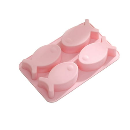 4 Slots Fish Shaped Baking Mold Cake Candy Fondant Pastry Soap Mould Tray Chocolate Maker
4 Slots Fish Shaped Baking Mold Cake Candy Fondant Pastry Soap Mould Tray Chocolate Maker