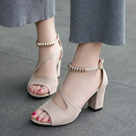 2023 Summer Fish Mouth Style Large Size 34-42 Solid Color Fashion Beaded One-line Buckle All-matching Low Top Sandals for Women
2023 Summer Fish Mouth Style Large Size 34-42 Solid Color Fashion Beaded One-line Buckle All-matching Low Top Sandals for Women