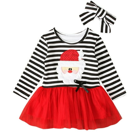 CLZOUD Girls Party Dress Red Cotton Blend Toddler Baby Kids Girls Santa Striped Tulle Princess Dress Clothes 120
CLZOUD Girls Party Dress Red Cotton Blend Toddler Baby Kids Girls Santa Striped Tulle Princess Dress Clothes 120