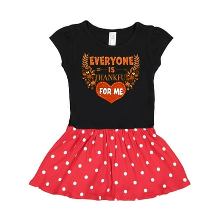 Inktastic Everyone Is Thankful For Me with Heart and Leaves Gift Toddler Girl Dress
Inktastic Everyone Is Thankful For Me with Heart and Leaves Gift Toddler Girl Dress