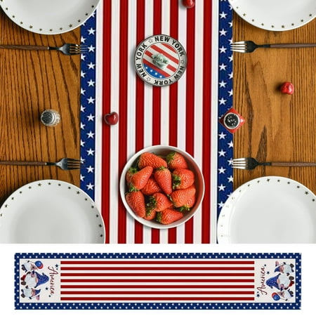 iMESTOU Deals Clearance Under 10 Tablecloths Independence Day Table Banner Linen Gnome Print Table Decorations
iMESTOU Deals Clearance Under 10 Tablecloths Independence Day Table Banner Linen Gnome Print Table Decorations