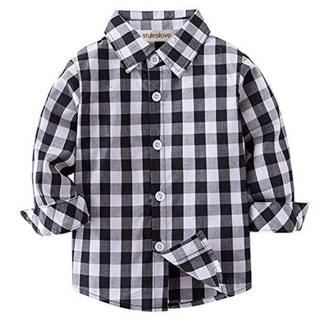 StylesILove Toddler Little Boy Long Sleeve Cotton Button Down Shirt for Casual Formal Special Occasion
StylesILove Toddler Little Boy Long Sleeve Cotton Button Down Shirt for Casual Formal Special Occasion
