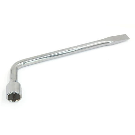 Unique Bargainssilver Tone Metal L Type 21mm Hexagon Hex Slotted End Socket Lug Wrench for Car
Unique Bargainssilver Tone Metal L Type 21mm Hexagon Hex Slotted End Socket Lug Wrench for Car
