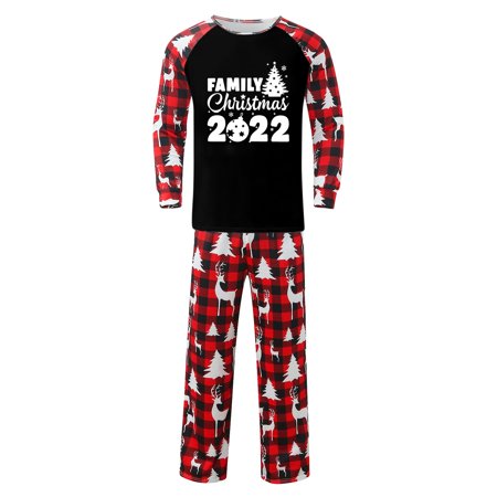 B91xZ Christmas Pajamas For Family Family Pajamas Christmas Tree Sleepwear Cotton Unisex PJs Pants Set 2 Piece Long Sleeve Clothes Black L
B91xZ Christmas Pajamas For Family Family Pajamas Christmas Tree Sleepwear Cotton Unisex PJs Pants Set 2 Piece Long Sleeve Clothes Black L