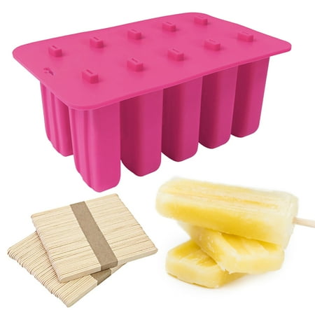 Grade Lolly Molds Ice Popsicle Cream Ice Food Silicone Homemade Cake Mould