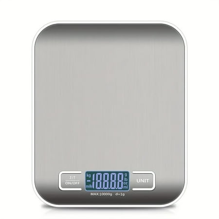 BIQIANWO 1pc 22.05lb/0.04oz Multifunctional Electronic Digital Kitchen Food Scale Display for Weight Loss Baking Cooking Ketosis and Meal Prep (Battery Not Included) for Car Beauty Tools
BIQIANWO 1pc 22.05lb/0.04oz Multifunctional Electronic Digital Kitchen Food Scale Display for Weight Loss Baking Cooking Ketosis and Meal Prep (Battery Not Included) for Car Beauty Tools