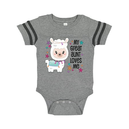Inktastic My Great Aunt Loves Me- cute and happy llama Gift Baby Boy or Baby Girl Bodysuit
Inktastic My Great Aunt Loves Me- cute and happy llama Gift Baby Boy or Baby Girl Bodysuit