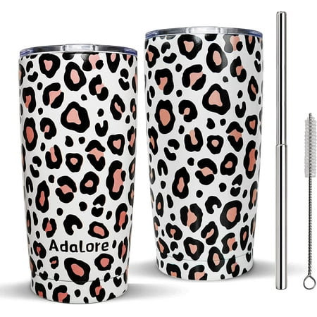 Leopard Tumbler 20 Oz with Lid and Straw Stainless Steel Vacuum Insulated Animal Print Tumbler - Leopard Gifts for Cheetah Lovers
Leopard Tumbler 20 Oz with Lid and Straw Stainless Steel Vacuum Insulated Animal Print Tumbler - Leopard Gifts for Cheetah Lovers