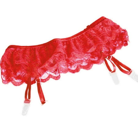 BIZIZA Garter Belt for Womens Sexy Thong Lace for Thigh High Stockings Elastic Suspenders Red One Size
BIZIZA Garter Belt for Womens Sexy Thong Lace for Thigh High Stockings Elastic Suspenders Red One Size