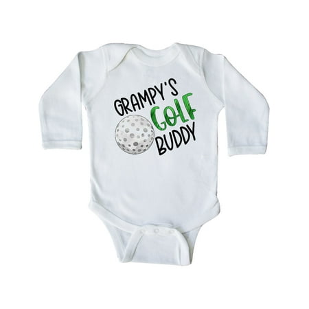 Inktastic Grampy s Golf Buddy with Golf Ball Gift Baby Boy or Baby Girl Long Sleeve Bodysuit
Inktastic Grampy s Golf Buddy with Golf Ball Gift Baby Boy or Baby Girl Long Sleeve Bodysuit