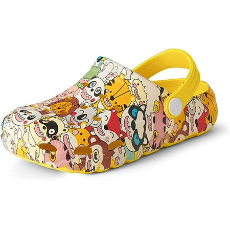 Kids Garden Shoes Boys Girls Cartoon Clogs Beach Pool Slippers Sandals