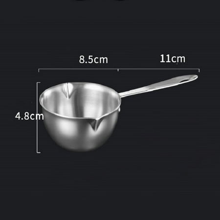 Pot Gravy Stainless Steel Milk Pot Small Sauce Pan Saucepan Non Stick