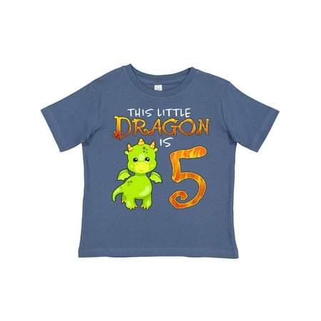Inktastic Dragon 5th Birthday- Turning Five Gift Toddler Boy or Toddler Girl T-Shirt
Inktastic Dragon 5th Birthday- Turning Five Gift Toddler Boy or Toddler Girl T-Shirt