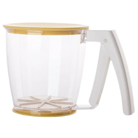 Flour Sifter Food-grade PP Flour Sieve for Baking Durable Flour Strainer with Lid at The Bottom for Flour and Powdered Sugar
Flour Sifter Food-grade PP Flour Sieve for Baking Durable Flour Strainer with Lid at The Bottom for Flour and Powdered Sugar
