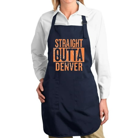 Wild Bobby Straight Outta Denver Kitchen BBQ Grilling Cooking Graphic Apron with Pockets Navy One Size
Wild Bobby Straight Outta Denver Kitchen BBQ Grilling Cooking Graphic Apron with Pockets Navy One Size