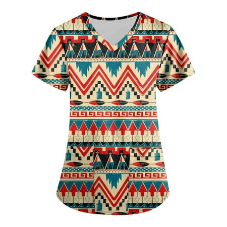 QWERTYU Professionals Scrubs Top for Women V Neck Geometric Print T Shirt Working Short Sleeve Uniform Holiday Pockets Nursing Scrubs Orange 3XL
QWERTYU Professionals Scrubs Top for Women V Neck Geometric Print T Shirt Working Short Sleeve Uniform Holiday Pockets Nursing Scrubs Orange 3XL