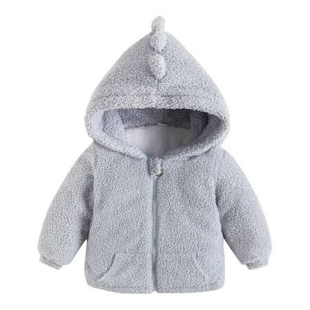 EHTMSAK Infant Baby Boy Girl s Fall Winter Outerwear Toddler Child Fleece Dinosaur Long Sleeve Jackets Hooded Zip Up Coat Gray 6M-3Y 80
EHTMSAK Infant Baby Boy Girl s Fall Winter Outerwear Toddler Child Fleece Dinosaur Long Sleeve Jackets Hooded Zip Up Coat Gray 6M-3Y 80