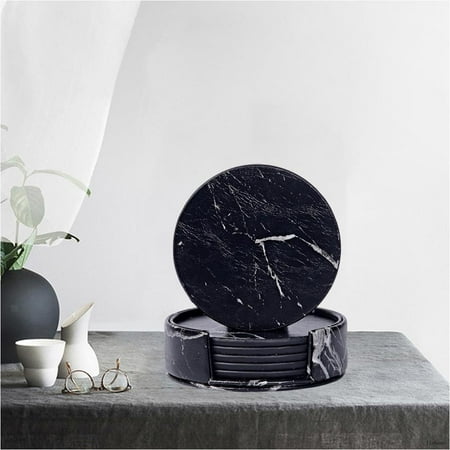 Marble Coasters For Drinks With Holder Anti-Scratch Coffee Hot Drink Mug Pad
Marble Coasters For Drinks With Holder Anti-Scratch Coffee Hot Drink Mug Pad
