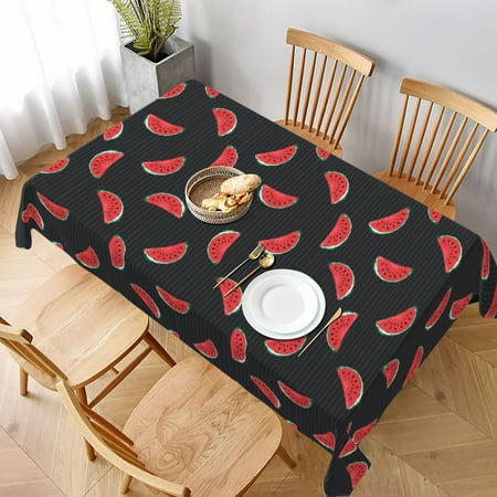 Tablecloth Watermelon Table Cloth For Rectangle Tables Waterproof Resistant Picnic Table Covers For Kitchen Dining/Party(60x90in)
Tablecloth Watermelon Table Cloth For Rectangle Tables Waterproof Resistant Picnic Table Covers For Kitchen Dining/Party(60x90in)