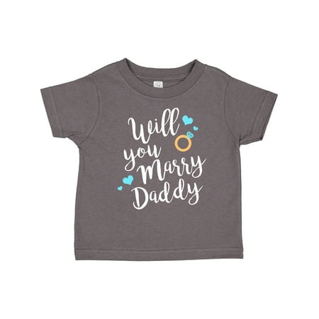 Inktastic Will You Marry Daddy-ring White Gift Toddler Boy or Toddler Girl T-Shirt
Inktastic Will You Marry Daddy-ring White Gift Toddler Boy or Toddler Girl T-Shirt