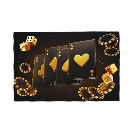 Placemats Set of 4 Casino Playing Cards Place mats for Dining Table Indoor/Outdoor Cute Heat Resistant Washable Table Mats(18 x 12 )
Placemats Set of 4 Casino Playing Cards Place mats for Dining Table Indoor/Outdoor Cute Heat Resistant Washable Table Mats(18 x 12 )