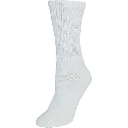 CTM Diabetic Crew Socks (3 Pair Pack) (Women)
