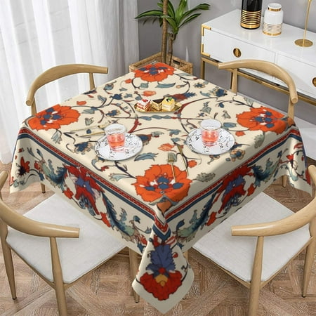 JEUXUS Thanksgiving Fall Holidays Christmas Tablecloths Square Decorative Tablecloth White
JEUXUS Thanksgiving Fall Holidays Christmas Tablecloths Square Decorative Tablecloth White