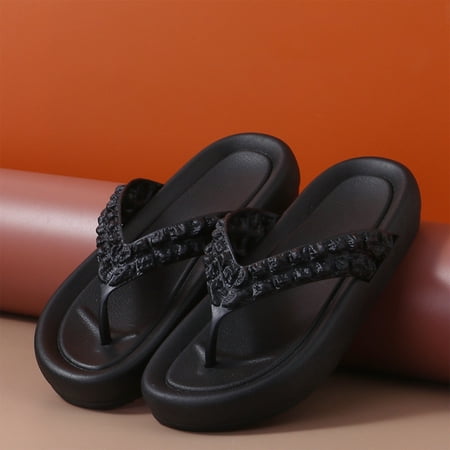 AXXD Fluffy Slippers Flip Flops for Thicken Cushioned Slippers Shower Bathroom Shoes Beach Pool Flip Flop Sandals For Teachers New Arrival Size 7
AXXD Fluffy Slippers Flip Flops for Thicken Cushioned Slippers Shower Bathroom Shoes Beach Pool Flip Flop Sandals For Teachers New Arrival Size 7